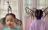 Người mẹ Thái Lan ngày nào cũng tạo kiểu tóc ''kỳ thú'' cho con gái, dân mạng cực ấn tượng