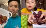 Review chùm nho 11 triệu, Trấn Thành được Quỳnh Trần JP mời sang Nhật ăn tiếp, dân mạng thích thú "hóng" cả hai xuất hiện cùng một vlog