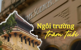 Ngôi trường trăm tuổi nằm trên con đường "thơ" nhất nhì Hà Nội, trời thu thế này nhất định phải ghé qua thăm!