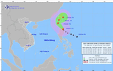 Bão Usagi giật cấp 16, áp sát Biển Đông