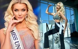 Cận cảnh nhan sắc "búp bê barbie sống" Đan Mạch đăng quang Miss Universe 2024