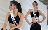 Kỳ Duyên ngày thứ 11 tại Miss Universe: Khoe eo "con kiến" gây sốt, tiến thẳng vào Top 10 trên BXH