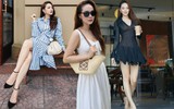 Mê mẩn style diện váy trẻ xinh và tôn dáng của "chị đẹp" Minh Hằng