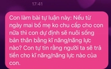 Bà mẹ Hà Nội ra bài tập "Con sẽ làm gì để nuôi sống bản thân nếu bố mẹ không chu cấp": Loạt câu trả lời "sang chấn"