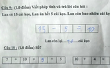 Bài toán tiểu học đang khiến cả cõi mạng dậy sóng: "14 trừ đi bao nhiêu để lớn hơn 14?"