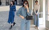 10 cách mặc trang phục denim vừa trẻ trung vừa thanh lịch tới công sở