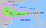 Áp thấp cách quần đảo Hoàng Sa 620km, giật cấp 9