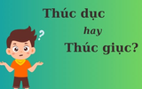 'Thúc dục' hay 'thúc giục' mới đúng chính tả?