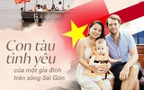 Đôi vợ chồng yêu nhau 11 năm, thay 3 chiếc tàu trị giá gần 1 tỷ 300 triệu đồng để thỏa mãn sở thích lênh đênh trên sông Sài Gòn