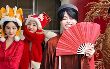 Sao thế giới nô nức đón năm mới: Hanbin diện cả Hanbok và áo dài, Dương Mịch - Lưu Thi Thi cùng dàn mỹ nhân Thái khoe sắc chào xuân