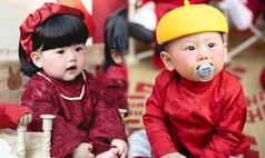 Bùng nổ visual mùng 1 Tết với hội không răng, chưa bỏ bỉm, yêu cỡ này khiến ai cũng tan chảy mất thôi!