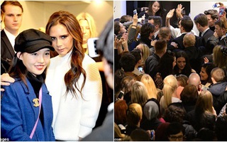 Victoria Beckham được săn đón ở Manchester 