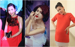 Chuyện "bầu bí" của mỹ nhân Việt năm 2015: Người giấu, kẻ khoe