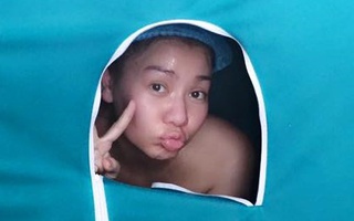 "Gái 1 con" Thu Minh chụp ảnh "xì tin" sau khi sinh 