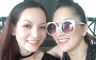 Diễn viên Linh Nga từ Mỹ trở về thăm mẹ con Khánh Thi