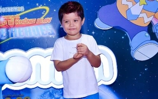Con trai Thanh Thúy đáng yêu như Doraemon