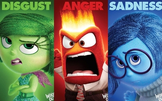Thú vị xem clip 5 cảm xúc của con người trong hoạt hình Pixar