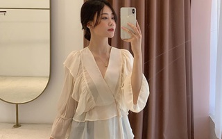 Chỉ bỏ ra từ 300k, các nàng đã sắm được áo blouse tiểu thư đẹp mê để đi cà phê trà bánh "sống ảo" cuối tuần