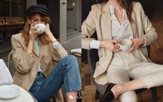 5 món trang phục màu trà sữa biến style thành siêu cấp sang trọng chỉ trong nháy mắt