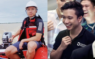 Cộng đồng mạng lan truyền hình ảnh CEO 9x tự lập “Biệt đội Cano 0 đồng”, gặp sóng lớn trong vùng rốn lũ khi đi tiếp cận ứng cứu người dân: “Sóng rất to, ghe vào đây có thể lật!”