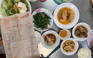 Ăn bữa cơm bình dân giữa quận 1 mất ngay hơn nửa triệu, nhìn vào hóa đơn bất ngờ nhất với đĩa tôm 2 con giá cũng không hề dễ chịu chút nào