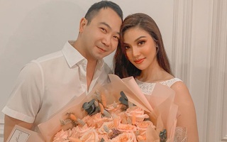Lan Khuê tình tứ bên chồng đại gia dịp kỷ niệm 1 năm cưới, nghe câu nói của ông xã đủ biết tình cảm thế nào
