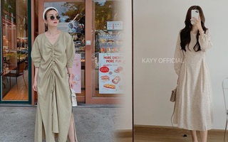 11 mẫu váy dài tay nền nã thích hợp cho ngày se lạnh, diện lên là chỉ có xinh lịm tim