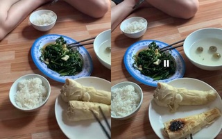 Chồng "lật tẩy" điều bất thường trong đĩa măng nhồi thịt dù vợ đã tìm cách ngụy trang khéo léo, xem xong ai cũng giật mình