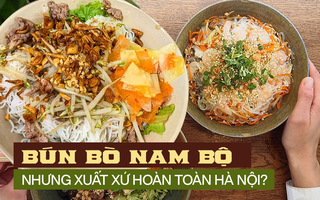 Giai thoại xuất xứ món Bún bò Nam Bộ - cái tên nghe rặt miền Nam nhưng thực ra lại hoàn toàn đến từ một con phố thân quen ở Hà Nội