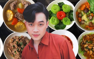 Khoe mâm cơm gia đình ngon bá cháy, trai đẹp độc thân khiến chị em "nhao nhao" xin info tác giả