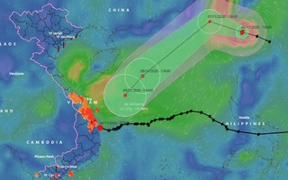 Ba cơn bão sắp vào Biển Đông
