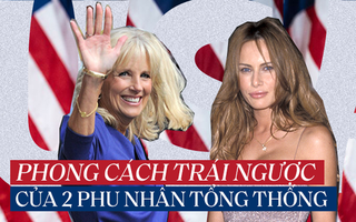 Phong cách trái ngược của 2 vị phu nhân Tổng thống: Trang nhã như bà Biden và quyến rũ như bà Trump