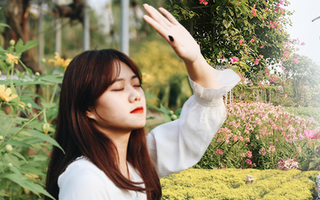 Trường ĐH rộng gần 200 ha có vườn hoa đẹp nhất mùa đông Hà Nội, nhiều góc sống ảo cực chill chỉ với 25K
