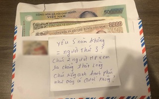 Cô gái gửi phong bì mừng cưới người yêu cũ kèm theo 503 nghìn đồng với ý nghĩa thâm thúy, cô dâu chú rể nhìn thấy chắc sẽ "tái mặt"