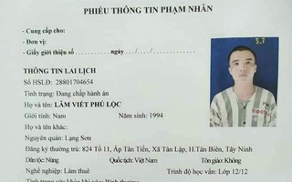 Truy nã 2 phạm nhân trốn khỏi trại giam khi đang thụ án tội giết người