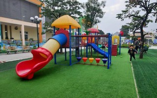 Mới nhất vụ trẻ 4 tuổi nhập viện vì chơi cầu trượt ở trường