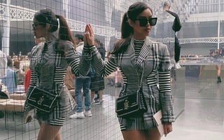Bất ngờ với body mũm mĩm cùng đôi chân vừa ngắn lại tròn dù đã mang giày độn của em chồng Tăng Thanh Hà