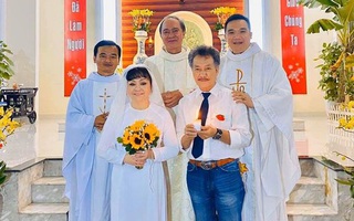 Danh ca Hương Lan bất ngờ làm cô dâu ở tuổi 63, tổ chức hôn lễ tại nhà thờ Ba Giồng, Tiền Giang