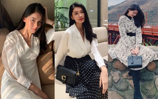 Á hậu Thùy Dung có bao ý tưởng diện váy đẹp xinh và thanh lịch thế này, chị em không tham khảo thì quá phí