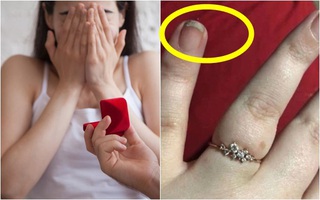 Cô nàng hí hửng khoe nhẫn cầu hôn bạn trai mới tặng, tưởng được khen nào ngờ cư dân mạng "soi" ra chi tiết kinh dị, đuổi đi rửa tay rồi nói chuyện tiếp