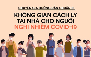 Chuẩn bị không gian cách ly tại nhà cho người nghi nhiễm Covid-19: Chuyên gia đưa ra gợi ý!