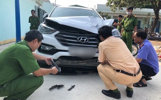 Đại úy công an bị tài xế lái ô tô với tốc độ 100km/h tông vào đã tử vong