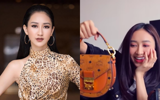 Nối gót Ngọc Trinh, Á hậu Hà Thu khoe clip đập hộp đồ hiệu tiền tỷ nhưng ngay sau đó đã bị "bóc phốt" là... đồ đi mượn
