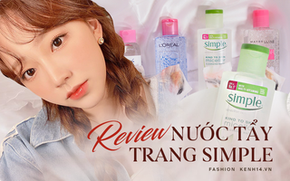 Dùng thử nước tẩy trang Simple đang "hot hòn họt", kết quả chẳng như tôi kỳ vọng: Hiệu quả tầm tầm, sẽ không mua lại lần 2!