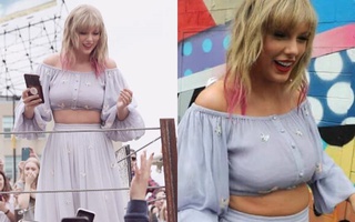 Taylor Swift lộ bụng mỡ sồ sề, body đỉnh cao ngày nào giờ chẳng khác gì "bà thím"
