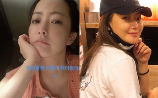 Khoe mặt mộc hoàn hảo với làn da căng mịn ở tuổi 43, Kim Hee Sun quả xứng danh là "đệ nhất mỹ nhân xứ Hàn"