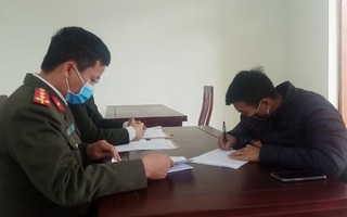 Nghệ An: Tung tin thất thiệt về virus Covid-19, thanh niên bị phạt 12,5 triệu đồng