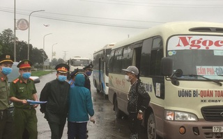Quảng Ninh: Một du học sinh có biểu hiện sốt, cách ly cả 20 người trên xe khách