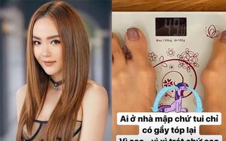 Minh Hằng lo lắng khi liên tục sụt cân dù chỉ ở nhà nghỉ ngơi giữa mùa dịch
