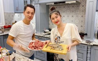 "Nghiện" sắm đồ bếp, hot mom Thủy Anh vợ Đăng Khôi tự decor không gian nấu nướng đẹp sang chảnh ngút ngàn